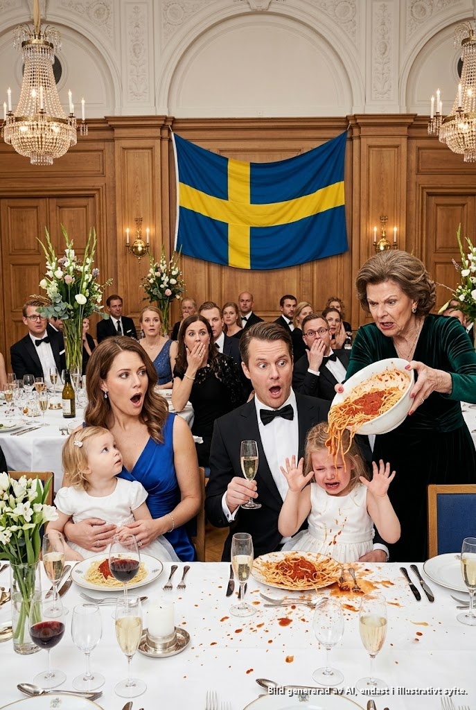Inför nästan 100 släktingar drog min svärmor bort middagstallrikarna från mina två döttrar och förklarade,