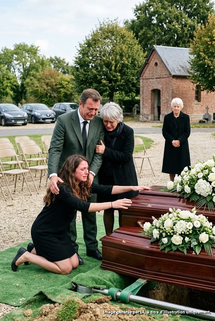 Mes parents ont manqué l’enterrement de mon mari et de mes deux enfants parce que c’était l’anniversaire de ma sœur. Quand je les ai suppliés de venir, mon père a dit calmement : « Aujourd’hui, c’est l’anniversaire de ta sœur. Nous ne pouvons pas venir. » Six mois plus tard, un seul titre de presse à mon sujet a plongé toute ma famille dans la panique lorsqu’ils ont appris que j’avais…

Quand j’ai appelé mes parents depuis la chapelle de l’hôpital, mes mains étaient encore maculées de cendres venues de la scène de l’accident.

Ce matin-là, mon mari, Ethan Miller, conduisait nos enfants sur l’Interstate 95 à la sortie de Richmond, en Virginie. Lily avait sept ans. Noah en avait quatre.

Un camionneur s’est endormi, a traversé le terre-plein central et a écrasé leur SUV avant qu’Ethan ait pu s’écarter.

Tous les trois sont morts.

Moi, j’ai survécu parce que je n’étais pas dans la voiture.

Cette pensée n’arrêtait pas de me transpercer : j’étais en vie parce que j’étais restée derrière.

J’ai appelé mon père en premier. De la musique et des rires débordaient du téléphone avant même qu’il ne réponde. Des assiettes s’entrechoquaient en arrière-plan, et j’ai entendu ma sœur Melissa dire à tout le monde de se rassembler autour de ses bougies d’anniversaire.