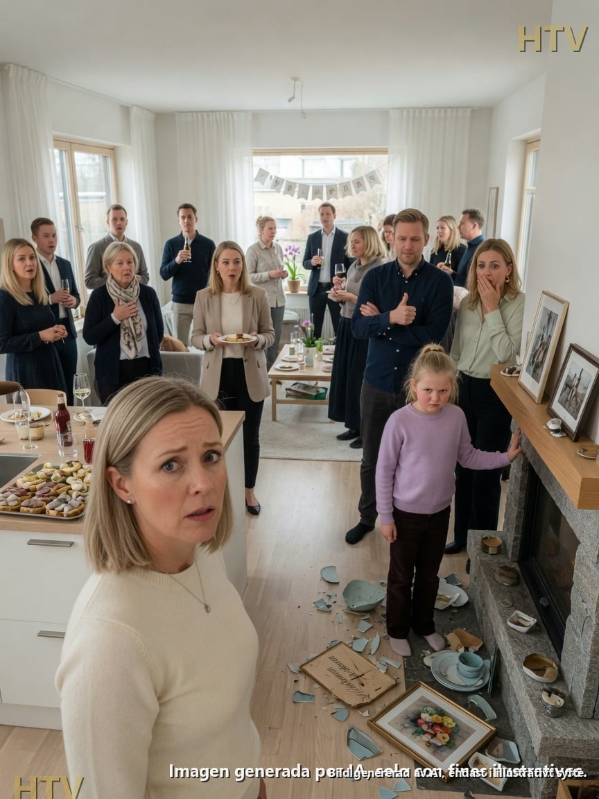 Det första jag hörde var ljudet av krossat glas.