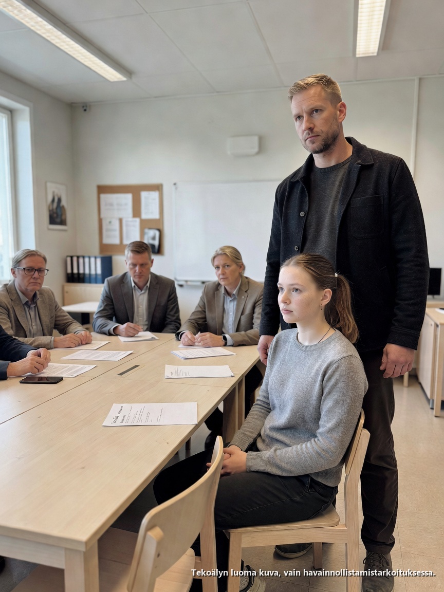 Rehtori soitti ja sanoi tyttäreni murtaneen pojan käden. Mitä hän ei tiennyt oli se, että olin opettanut hänet taittamaan niskoja – tyttäreni oli vain kohtelias…..