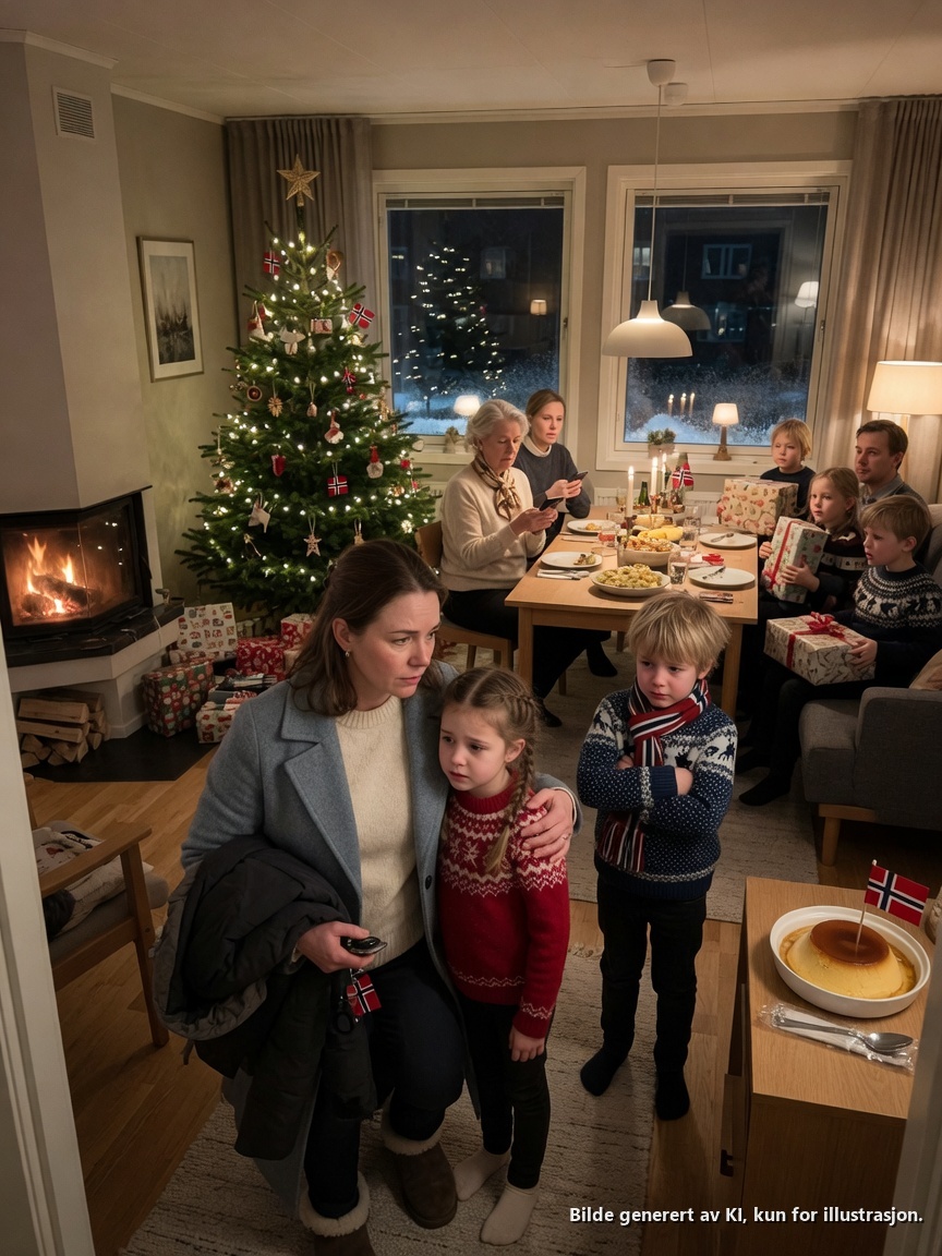 På nyttårsaften ga mamma en gave til alle barnebarna bortsett fra mine to, så jeg gikk stille ut og ba dem om å aldri invitere oss igjen – og klokken 06.00 den 1. januar dukket familiens «nyttårsgave» opp på døren deres…