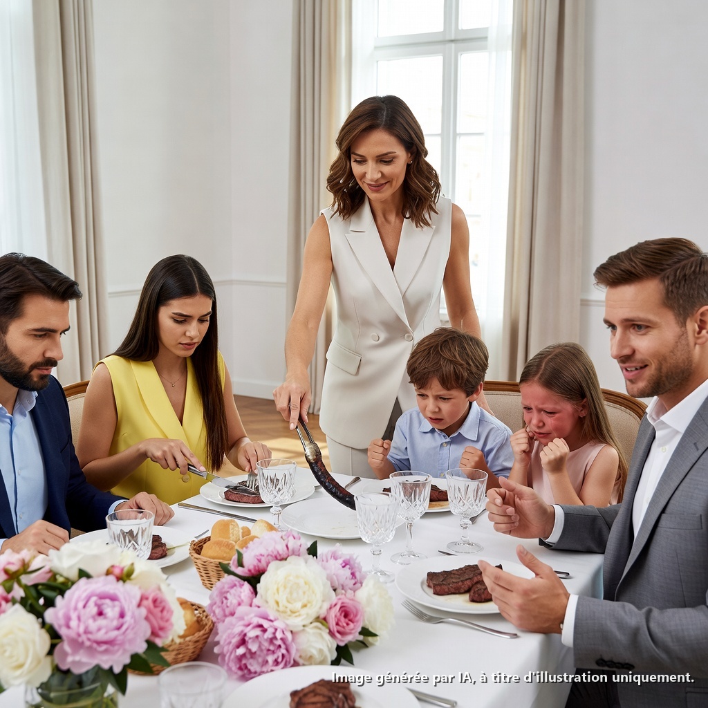 – Mes enfants mangeront de la viande, les tiens devront se contenter des pâtes – a déclaré ma belle-sœur devant tous les six enfants, tandis que mon mari se taisait.