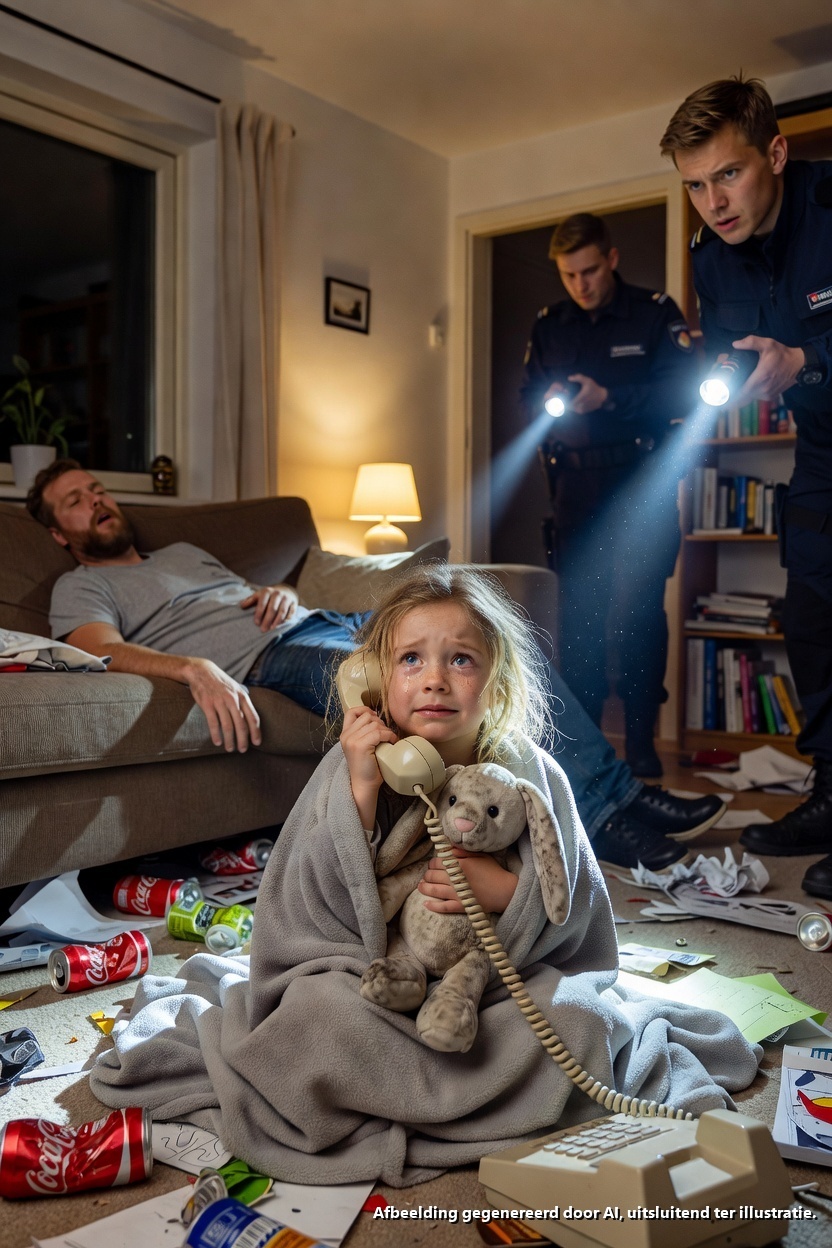 Een klein meisje belde 911 huilend: “Papa’s slang is zo groot, het doet zoveel pijn!” – De politie verscheen onmiddellijk en ontdekte bij aankomst de gruwelijke waarheid.

“911, wat is uw noodgeval?”

De centraliste, Claire Johnson, had in haar tien jaar dienst talloze oproepen behandeld, maar deze deed haar bloed stollen. Aan de andere kant van de lijn was de stem van een klein meisje, bevend en verstikt door snikken.

“Papa’s slang… hij is zo groot, het doet zoveel pijn!”

Claire’s hart sloeg een slag over. Een fractie van een seconde verwerkte haar geest de woorden letterlijk—misschien werd het kind aangevallen door een grote huispython. Maar de toon, de pauzes en de rauwe angst in de stem van het meisje deden haar beseffen dat de waarheid veel duisterder was.

“Liefje, ben je op dit moment veilig?” vroeg Claire zachtjes, terwijl ze haar stem dwong kalm te blijven. Ze hoorde zwakke geluiden op de achtergrond: voetstappen, een krakende deur en het gedempte geluid van een mannenstem. Het meisje fluisterde:

” Hij komt terug… alsjeblieft, schiet op…”

Claire stuurde onmiddellijk eenheden naar het adres dat op haar scherm verscheen: 1427 Maplewood Drive, Springfield, Illinois. Agent Daniel Harris en zijn partner, Maria Lopez, waren het dichtstbij.
