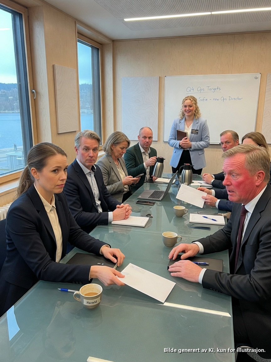 Etter tre års dedikert innsats ga svigerfaren min – altså sjefen min – en forfremmelse til niesen sin, som bare hadde jobbet i selskapet i fem uker. Jeg smilte, leverte oppsigelsen min og sa: «Gratulerer, Sofie.» Ansiktet hans ble flammende rødt. «Du kan ikke mene alvor!» ropte han.