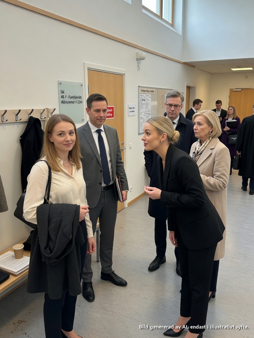 “DU ÄR EN RÄTTSLIG NOLLA” – hånlog min syster i korridoren utanför rättssalen. “JAG SKA FÖRGÖRA DIG!” Hennes advokat nickade självsäkert. Jag log tyst och räckte min legitimation till ordföranden: “Fru ordförande, jag sitter i Sveriges advokatsamfunds disciplinnämnd.” Hennes ombud bad om en omedelbar paus…