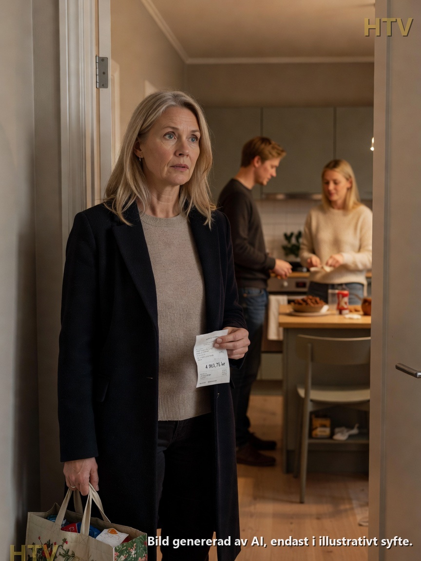 En vecka före jul hörde jag min son säga: ”Vi kan väl dumpa alla nio ungarna på henne.” Den 24 december ringde han: ”Var är du?” Jag svarade: ”Vänta inte på mig – varken på julklapparna eller på maten jag redan betalat.”