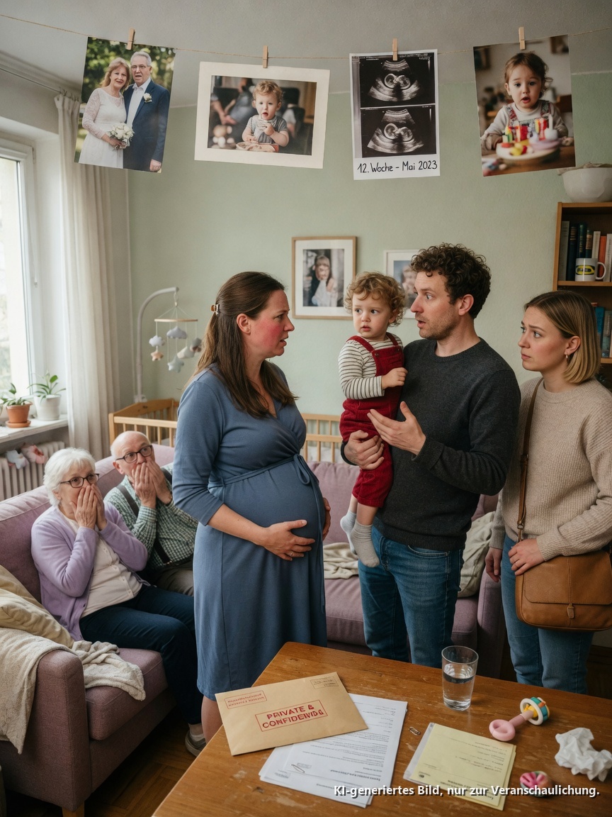 Ich war im achten Monat schwanger, als mein Ehemann stolz ein weiteres Kind in unsere Familie einführte – das Kind, das er gerade mit seiner ehemaligen Geliebten in sein Leben gebracht hatte.
