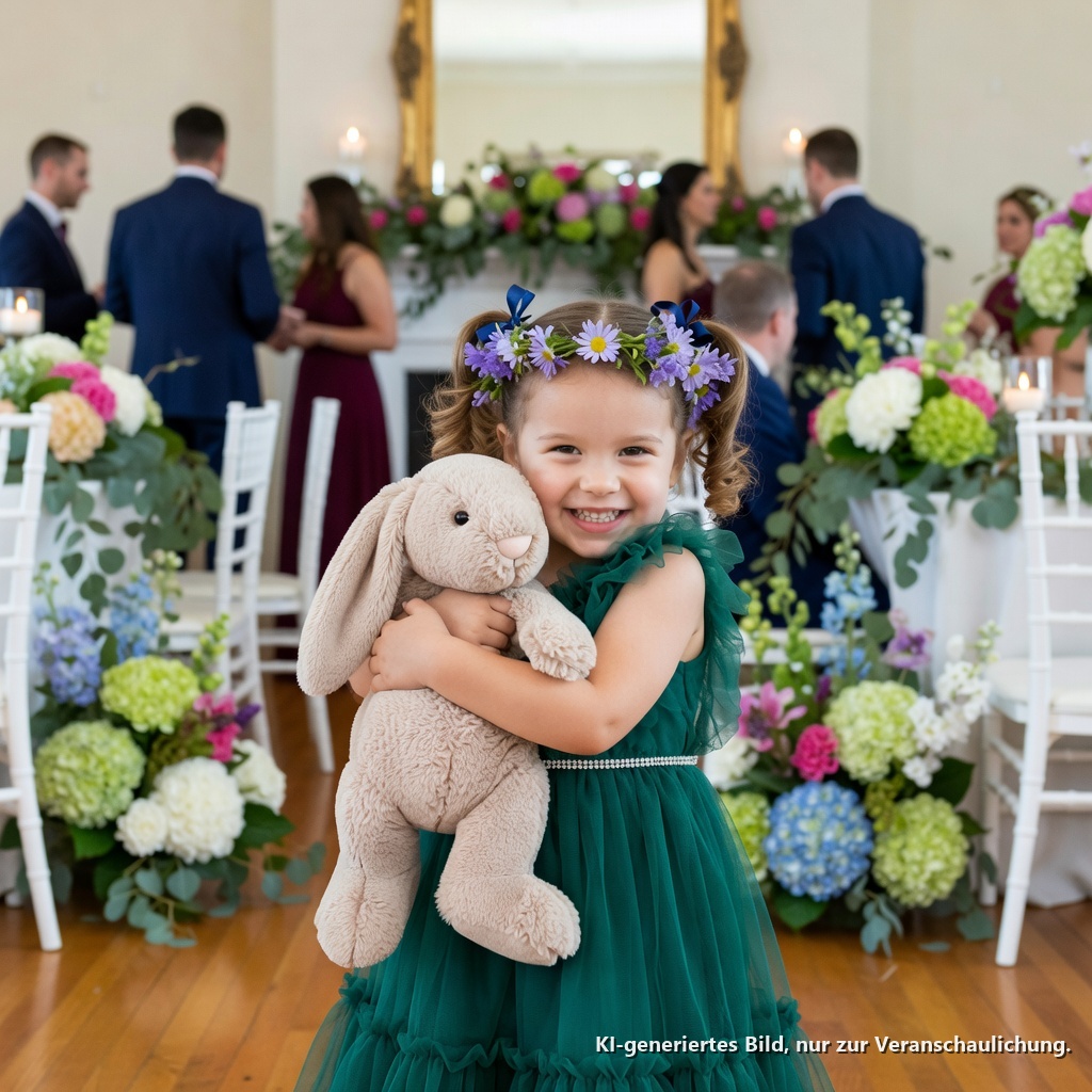 Fünf Minuten vor meiner Hochzeit zog meine fünfjährige Tochter unser verschwundenes „MOM + ME“-Armband aus einer Geheimtasche in ihrem Plüschhasen – und erzählte mir, mein Verlobter hätte gesagt, wir würden es nicht mehr brauchen, sobald er meine „richtige Familie“ wäre. Also ging ich neben ihr den Gang entlang … und blieb stehen, bevor ich je „Ja“ sagte.