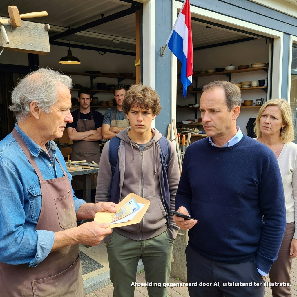 Toen ik 68 was, verkocht mijn zoon mijn huis, verhuisde met zijn gezin naar twee staten verderop, en liet me achter met slechts $100 en een briefje waarop stond: “Je komt er wel uit.” Veertien jaar lang keken ze nooit meer om.