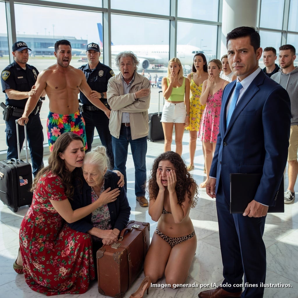 Mi abuela gastó 30 000 dólares para unirse a nuestro viaje familiar por Europa. Pero en el aeropuerto, mi padre dijo: „Olvidé tu boleto – simplemente vete a casa.“ Ellos habían planeado dejarla desde el principio