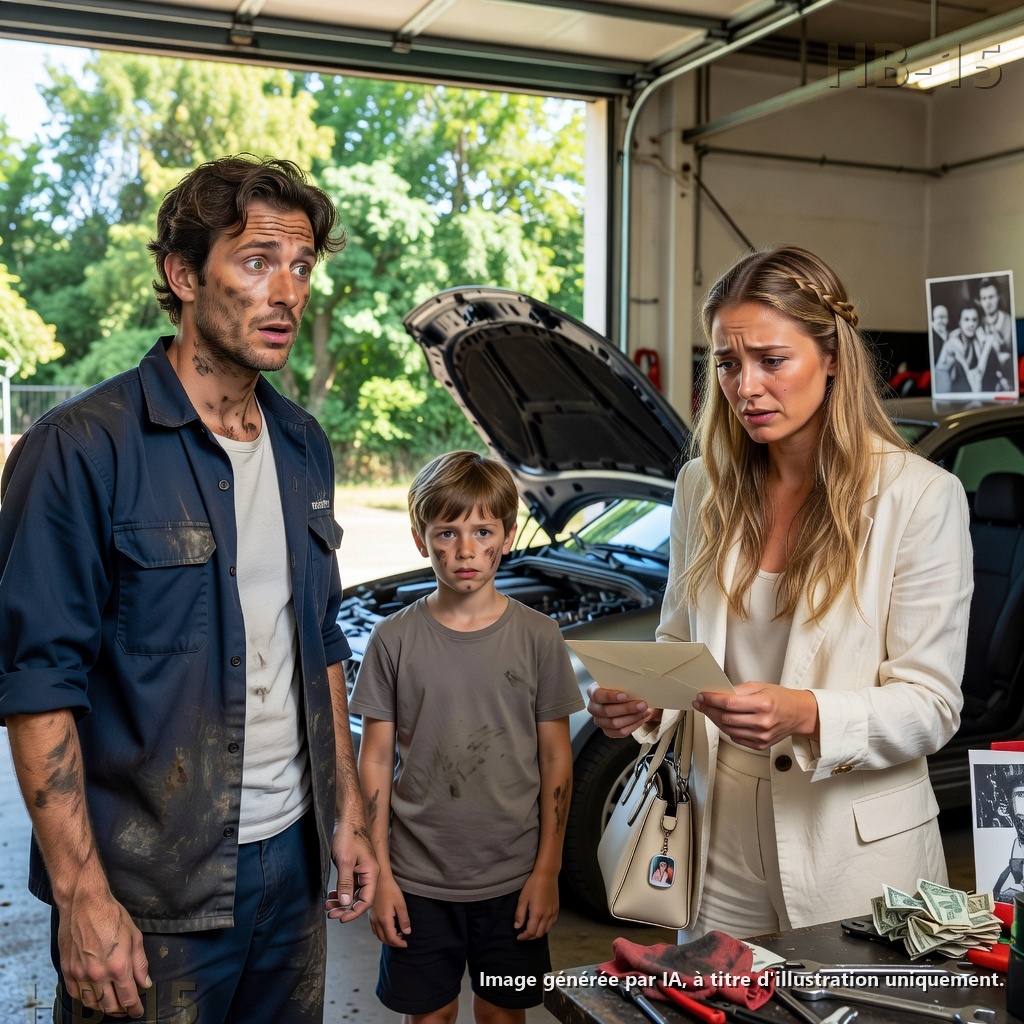 Elle a laissé 15 $ à un père célibataire pour une réparation de 650 $, mais sept jours plus tard, elle est revenue avec une offre de 500 000 $ et un secret qui a tout changé.