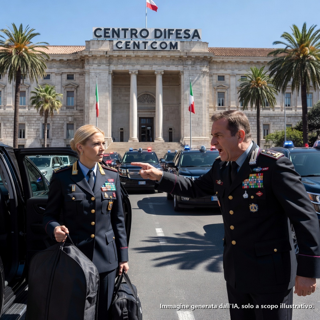Un Colonnello Mi Disse Di Aspettare Con Gli Autisti Al CENTCOM—Poi Il Corteo Fece Inversione Per Me…