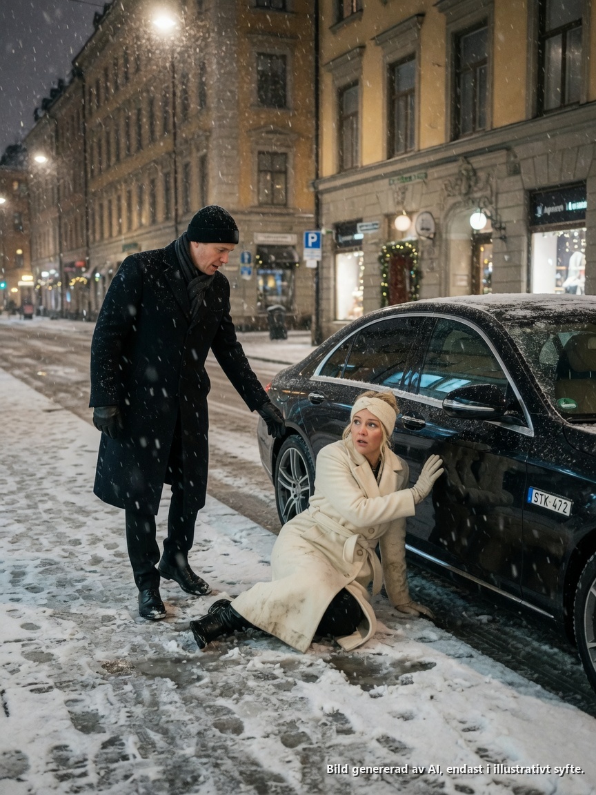 Den kallaste mannen i New York låste ute sin fru i en vinterstorm och hittade henne blödande bredvid fiendens bil timmar senare