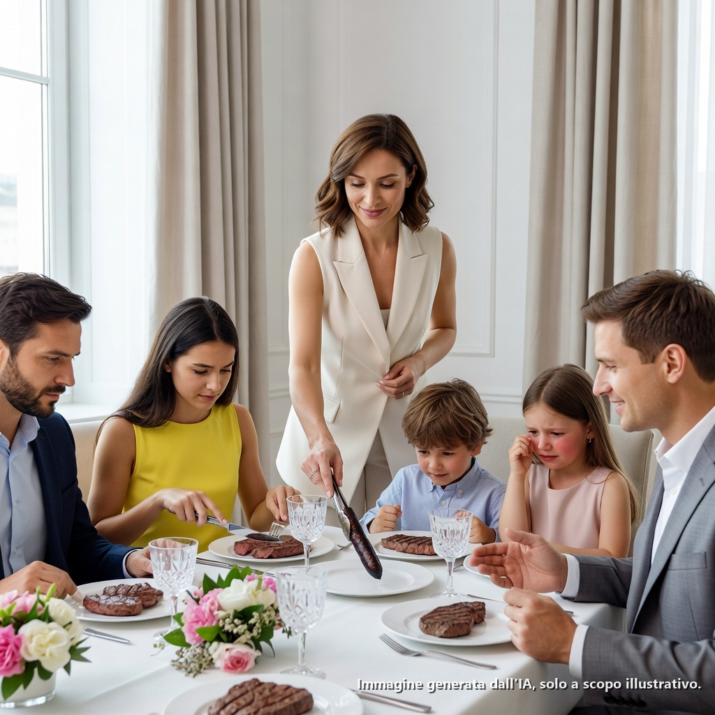 – I miei figli mangeranno carne, i vostri invece potranno accontentarsi della pasta – ha dichiarato mia cognata davanti a tutti e sei i bambini, mentre mio marito taceva. Io non ho iniziato a discutere.