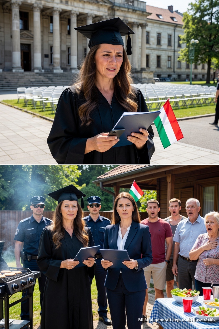 “A CSALÁDOMBÓL SENKI NEM JÖTT EL A DIPLOMAOSZTÓMRA, MÉG A FÉRJEM ÉS A GYEREKEIM SEM—HELYETTE MINDANNYIAN A BÁTYÁM BARBEKÚPARTIJÁRA MENTEK.”