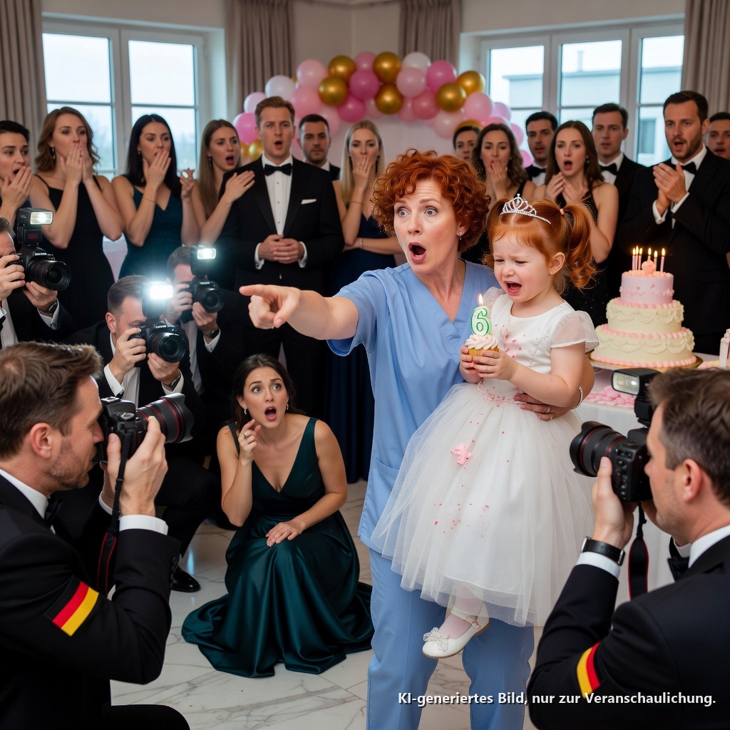Ich kam nach einer 24-Stunden-Schicht nach Hause und fand meine sechsjährige Tochter auf dem Bordstein sitzen, in ihrem Geburtstagskleid, ein zerdrücktes Cupcake umklammernd. Meine Schwester hatte die Party in ein Hotel verlegt und dem Sicherheitspersonal gesagt, meine Tochter „stehe nicht auf der Gästeliste”, weil ihre Kleidung „nicht designermäßig genug” für die Fotos sei. Ich habe nicht geschrien. Ich habe nur