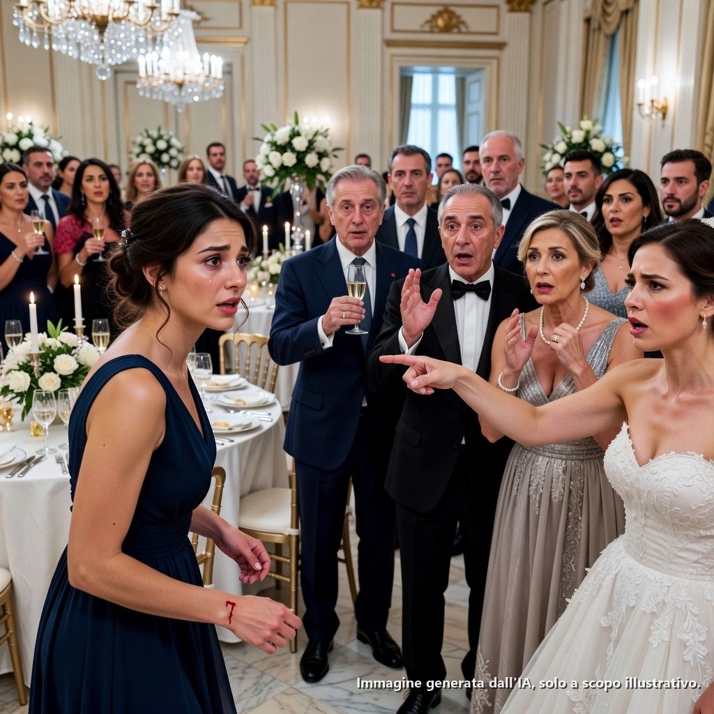Al banchetto di nozze di mia sorella, le è sembrato divertente presentarmi così: “Questa è la mia sorellastra – solo un’infermiera…” e ha riso. Papà è scoppiato a ridere.