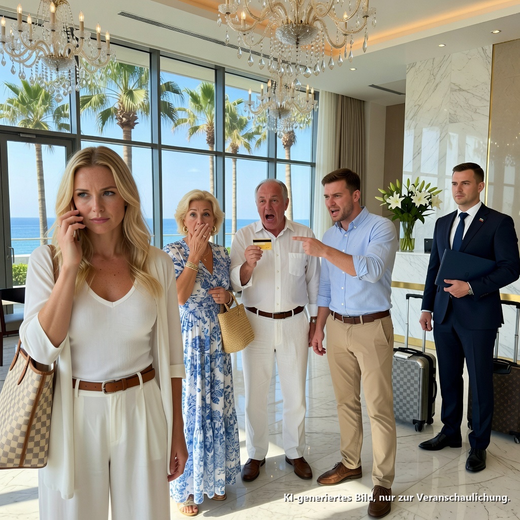 Meine Schwiegermutter hat ein Luxusresort für alle gebucht – nur nicht für mich – also rief ich den Besitzer an…

Die Empfangsdame sah mich an, als wäre ich mit einer geladenen Waffe in die Lobby gekommen, statt mit einem Rollkoffer.